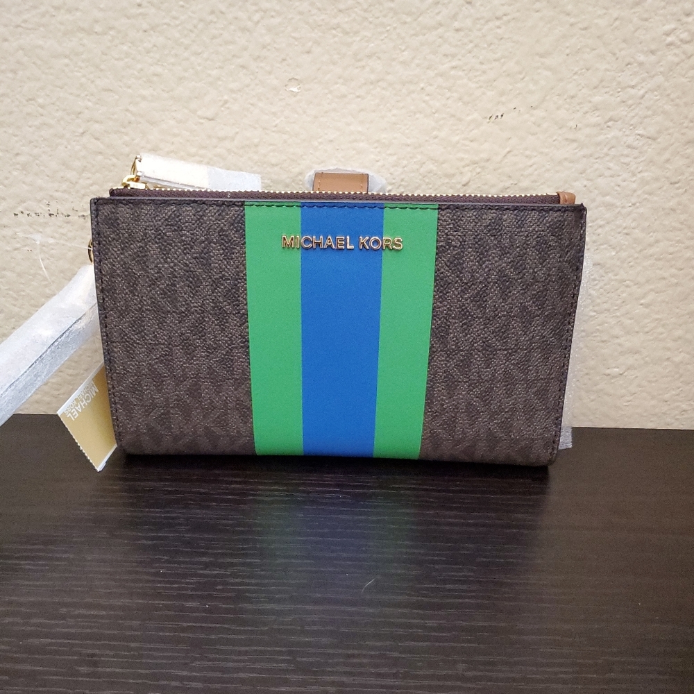 Michael kors Jet Set Travel Double Zip Wallet